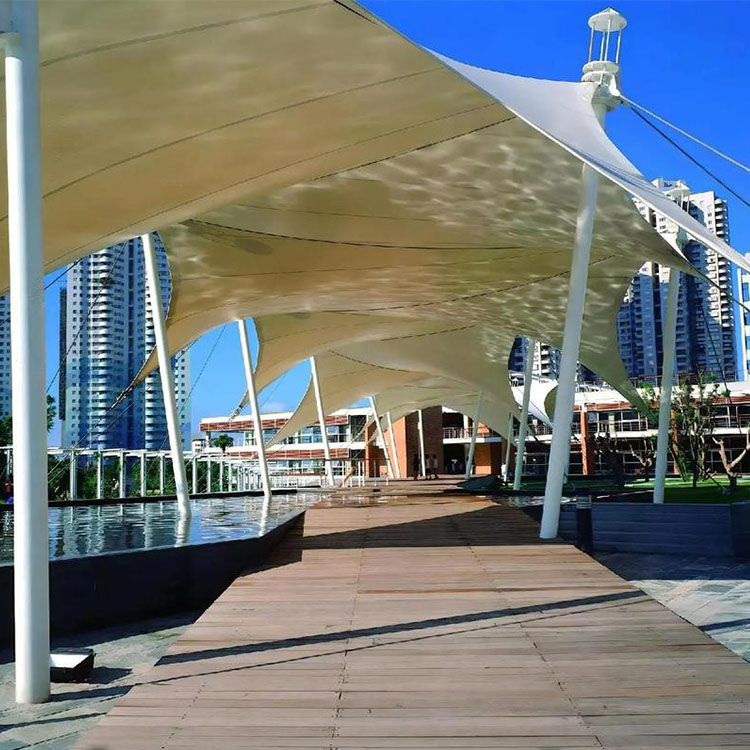 从化区膜结构景观棚