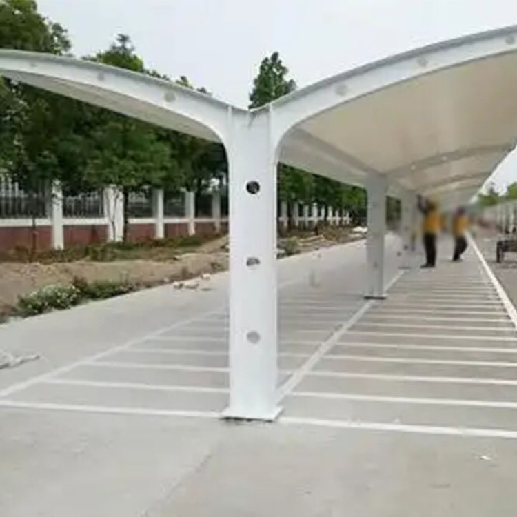 从化区膜结构电动车棚