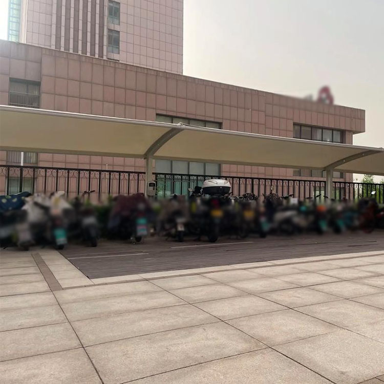 从化区膜结构电动车棚