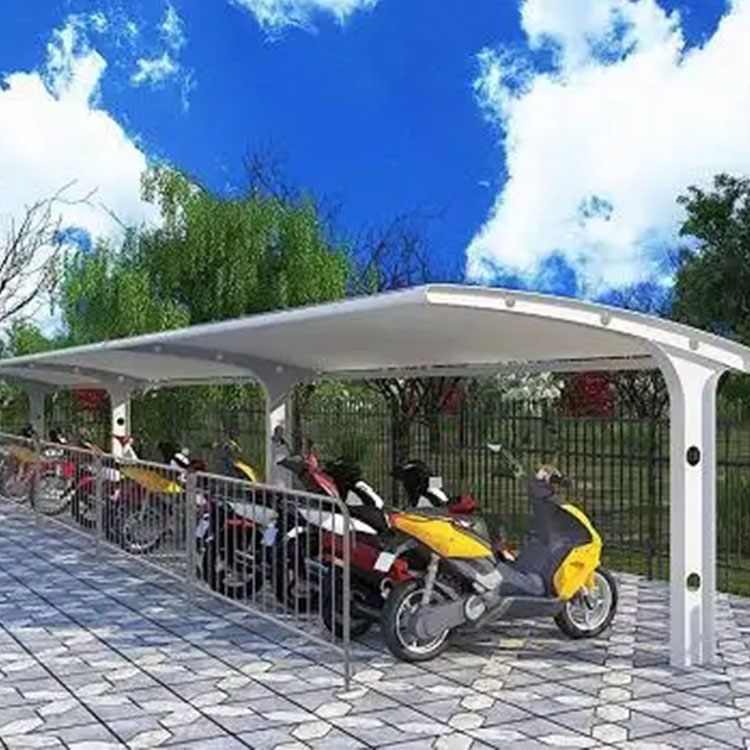 从化区膜结构电动车棚